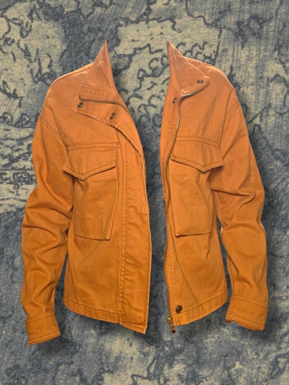 Dark Dandelion Utility Jacket with Cargo Pockets (NWOT)